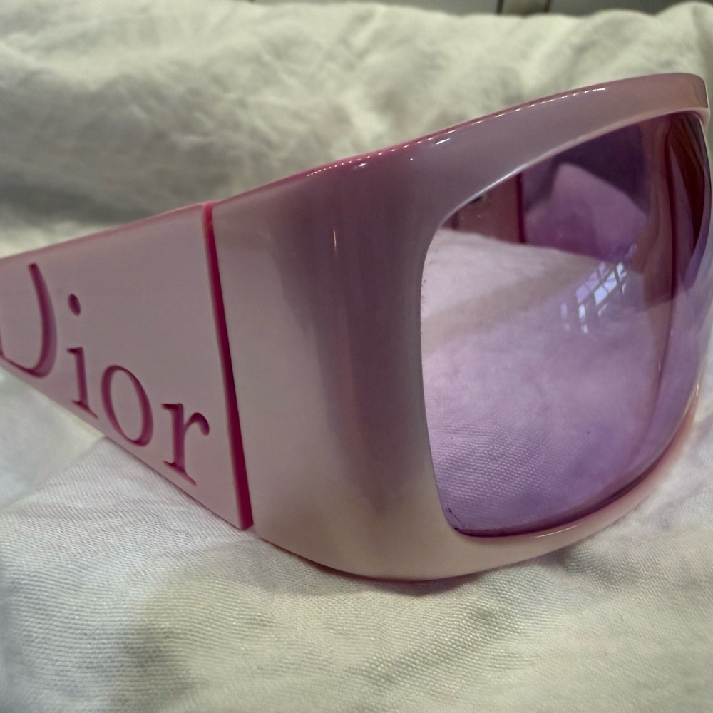 💖 Dior “Your Dior 1” Oversized Shield Sunglasses – Pink | Made in Italy - Picture 10 of 12